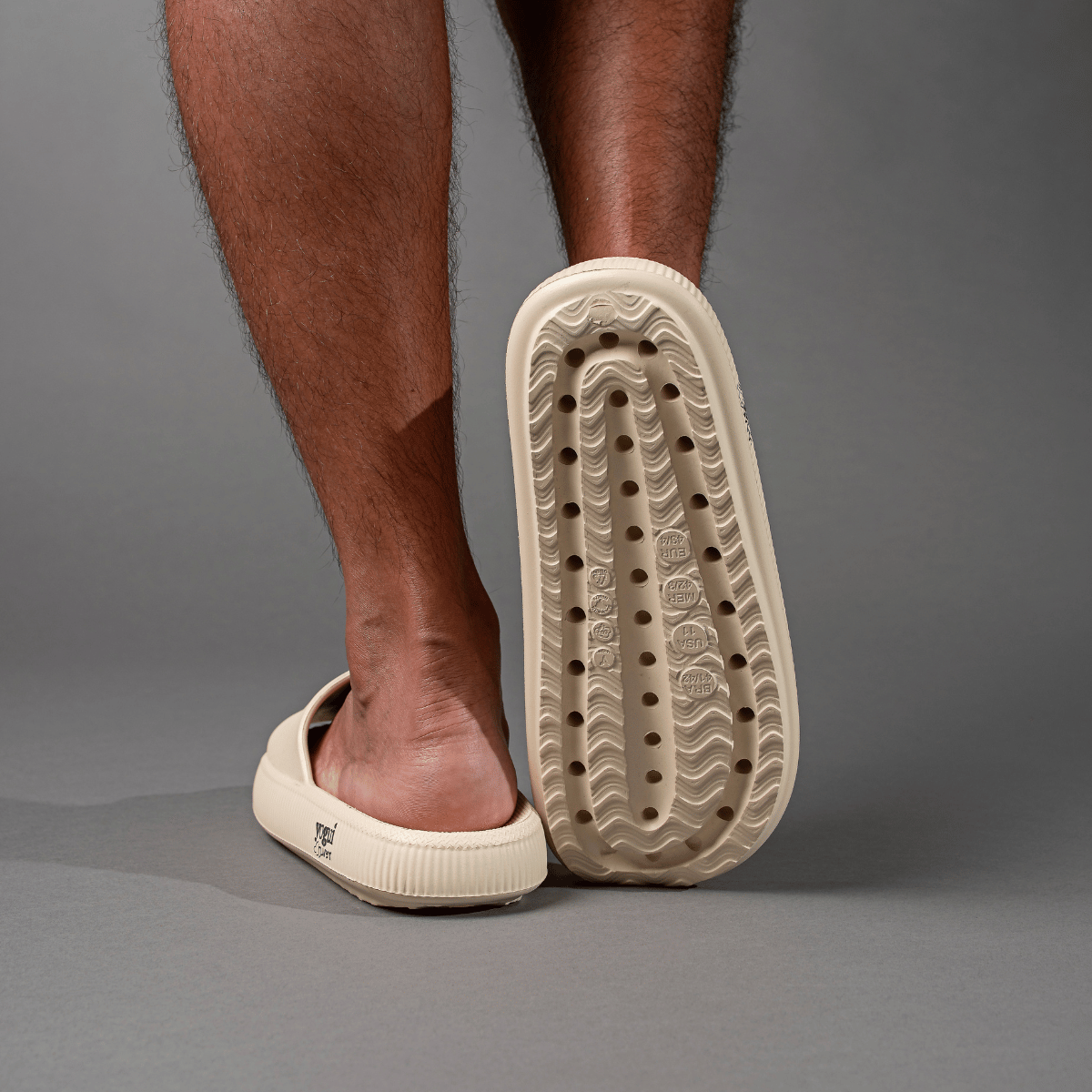 Chinelo Nuvem Comfort Yogui Vista Detalhada